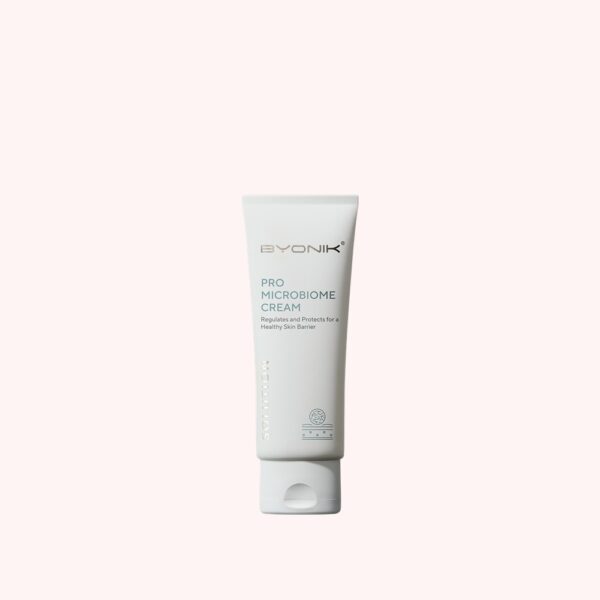 BYONIK® SOLUTION ProMicrobiome Cream – stärkt das Hautmikrobiom und beruhigt gestresste Haut, erhältlich bei med fit in Dornbirn.